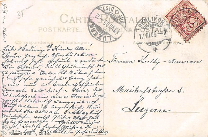 Zürich, Eidg. Sängerfest 1905, Festhütte