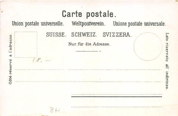 Zürich, Rathausquai, Gruss aus Zürich