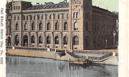 Zürich, Hauptpost, Gruss aus Zürich