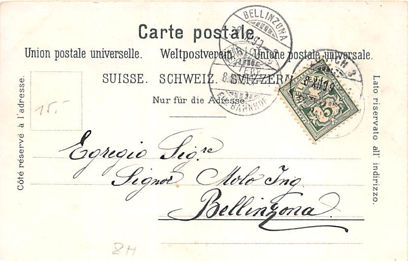 Zürich, Hauptpost, Gruss aus Zürich