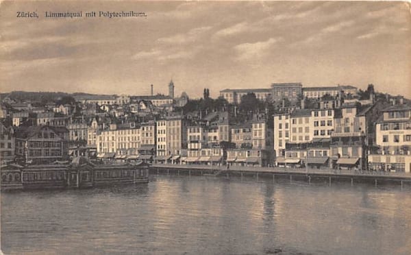 Zürich, Limmatquai und Polytechnikum
