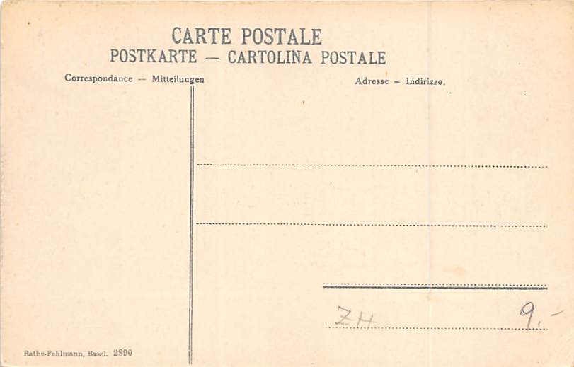 Zürich, Post, Stadthaus, Fraumünster und Peterskirche