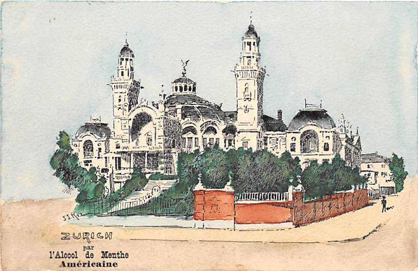 Zürich, Tonhalle, l'Alcool de Mente Americaine