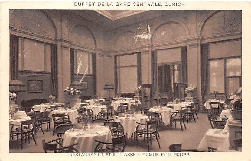 Zürich, Buffet de la Gare Centrale
