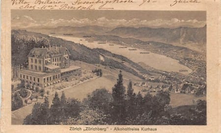 Zürich, Zürichberg, Alkoholfreies Kurhaus