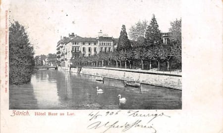 Zürich, Hotel Baur au Lac