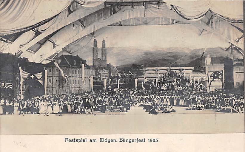 Zürich, Eidg. Sängerfest 1905, Festspiel