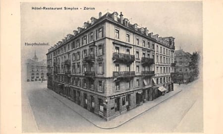 Zürich, Hotel Restaurant Simplon
