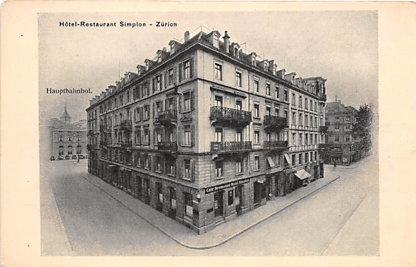 Zürich, Hotel Restaurant Simplon