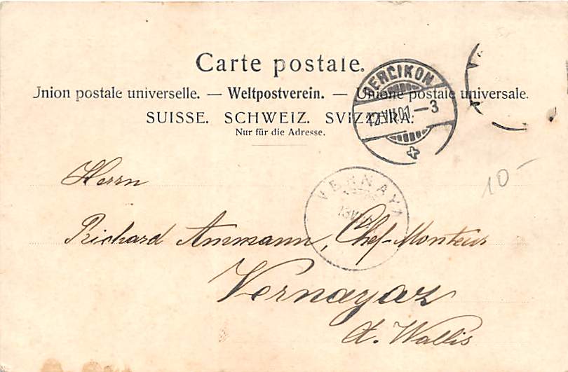 Zürich, Limmatquai, Gruss aus Zürich