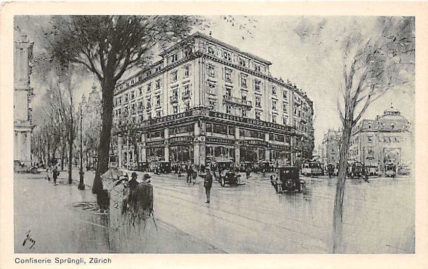 Zürich, Confiserie Sprüngli