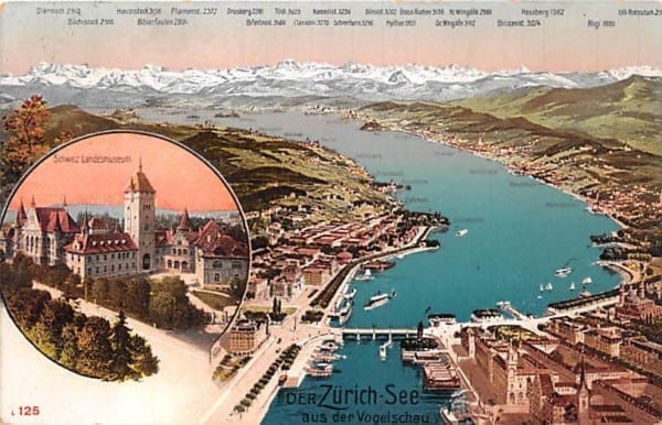 Zürich, Zürichsee, Landesmuseum