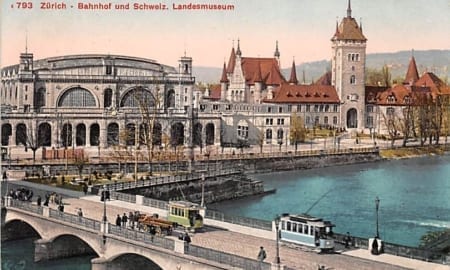 Zürich, Bahnhof, Landesmuseum