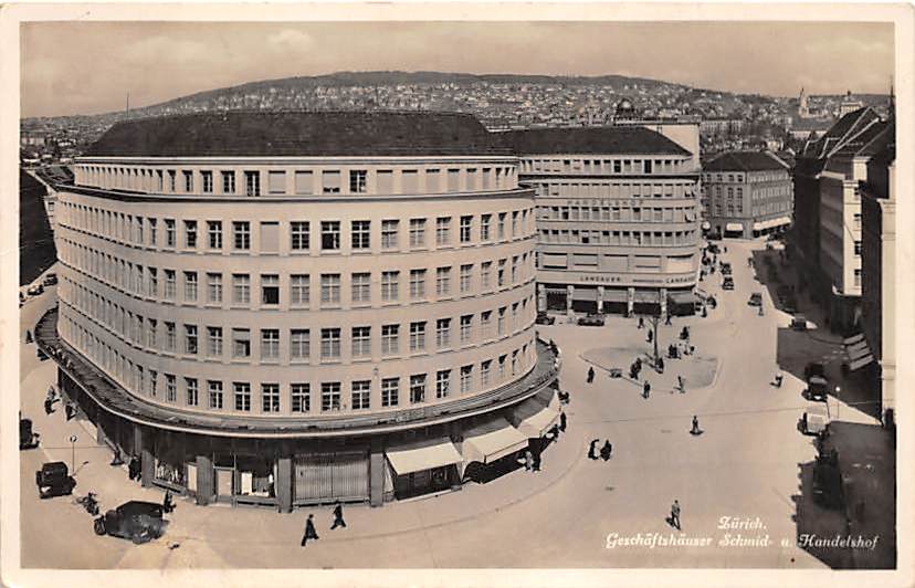 Zürich, Geschäftshäuser Schmid- und Handelshof