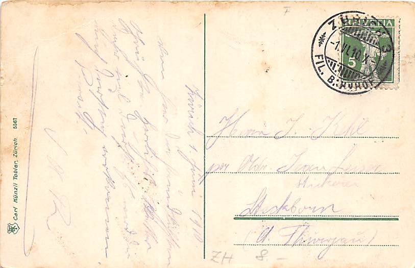 Zürich, von der Waid