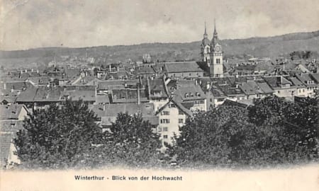 Winterthur, Blick von der Hochwacht