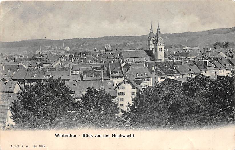 Winterthur, Blick von der Hochwacht
