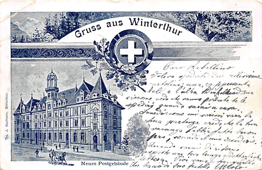 Winterthur, Neues Postgebäude