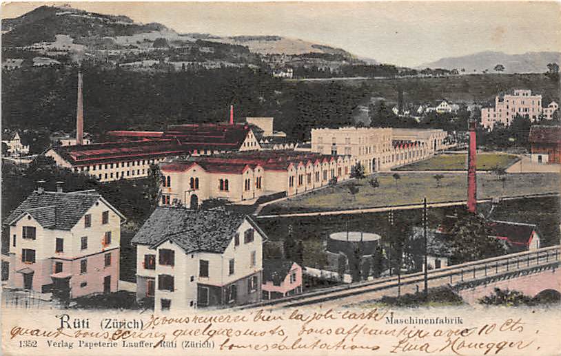 Rüti ZH, Maschinenfabrik