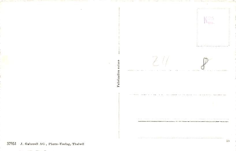 Thalwil, gegen die Alpen