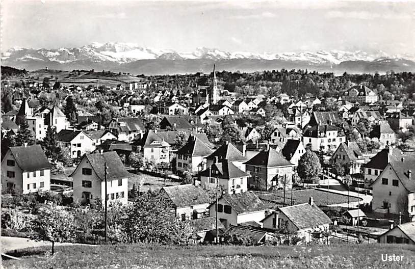 Uster, Bergsicht