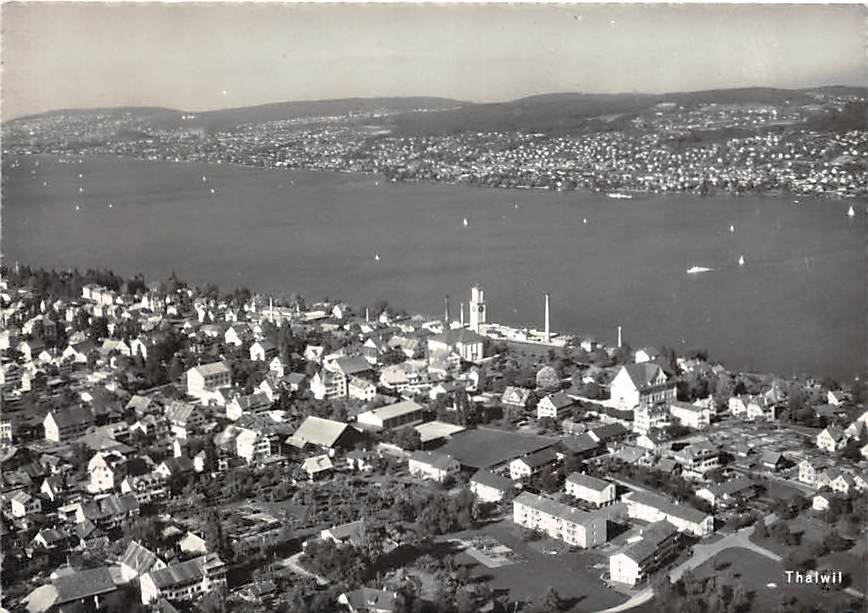 Thalwil, Flugaufnahme