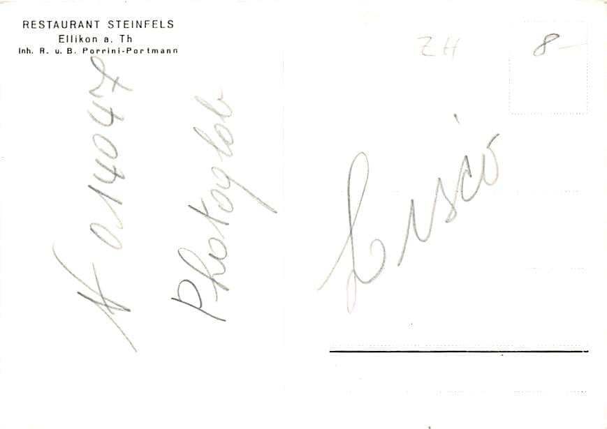 Ellikon, Restaurant Steinfels