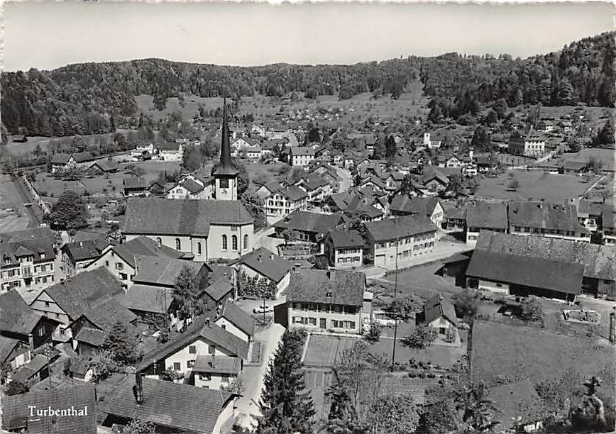 Turbenthal, Luftaufnahme