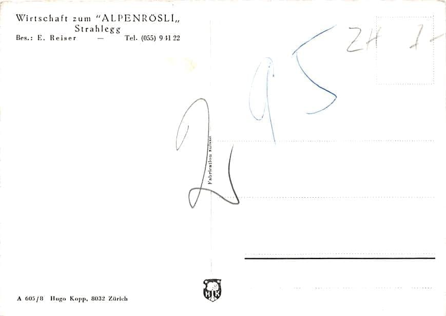 Strahlegg ob Steg, Tösstal