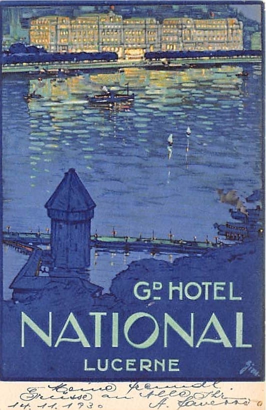 Luzern, Grand Hotel National