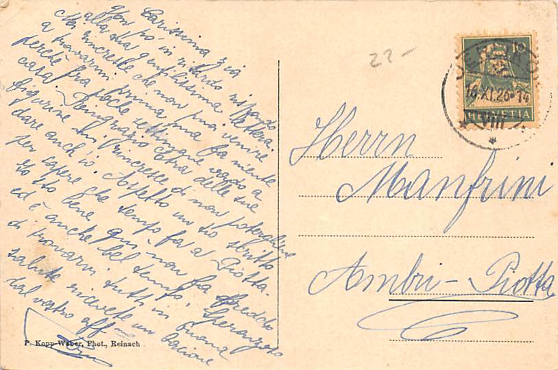 Luzern, Münster mit Gasthof z. Hirschen