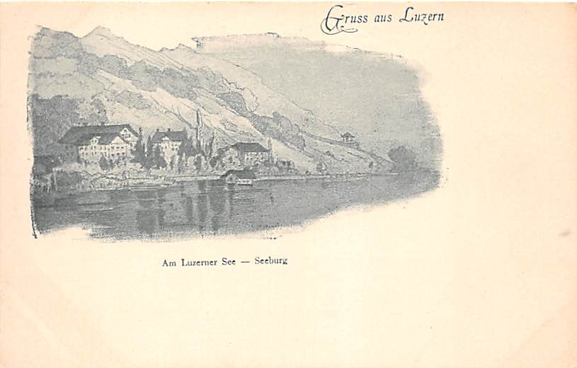 Luzern, am Luzerner See