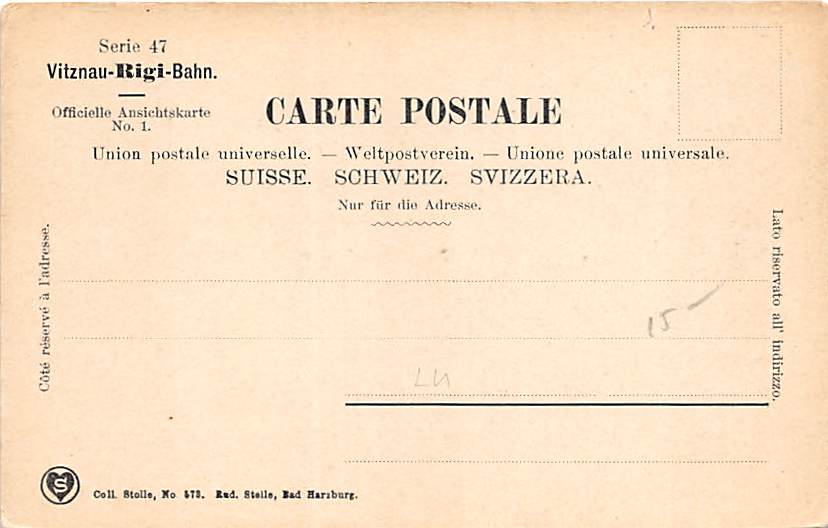 Luzern, mit dem Rigi