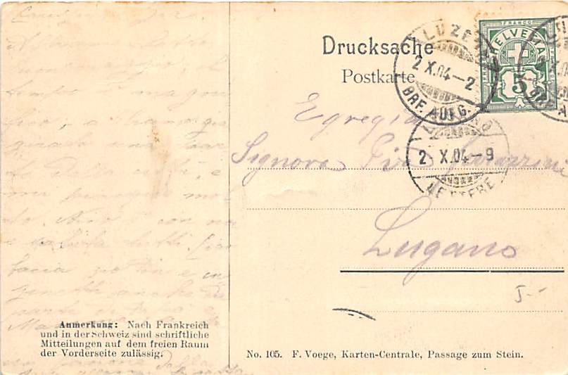 Luzern, vom Nationalquai