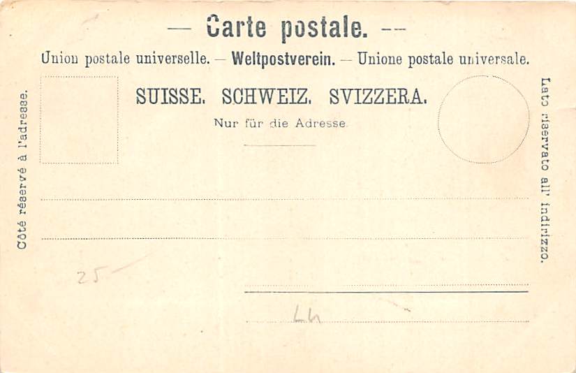 Luzern, Gruss aus Luzern, Dampfschiff