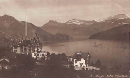 Weggis, Hotel Alpenblick