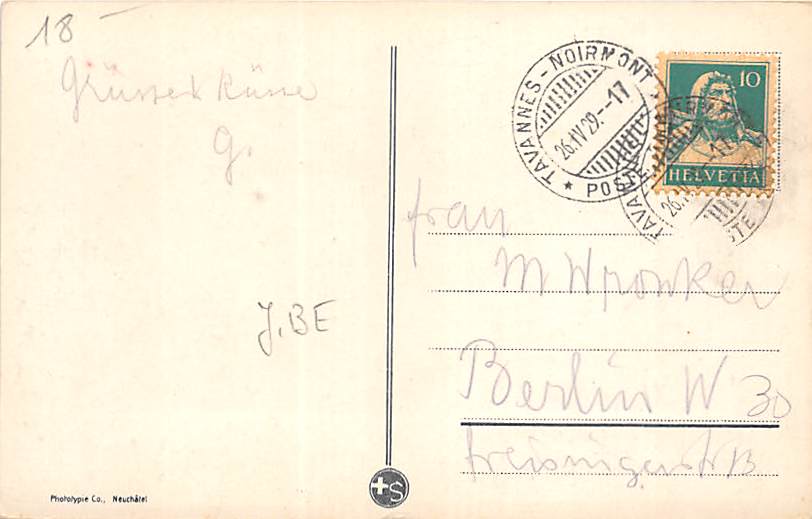 Tramelan-dessus, vue generale