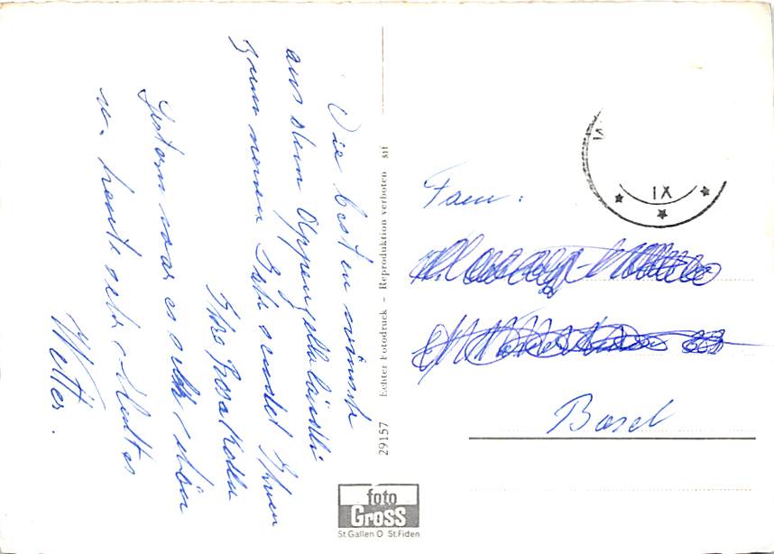 Waldstatt, Blick zum Säntis