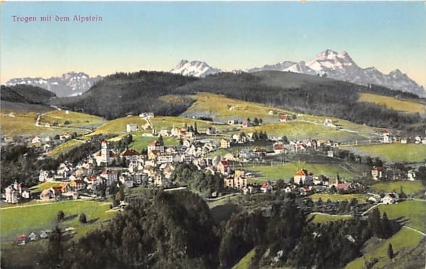 Trogen, mit dem Alpstein