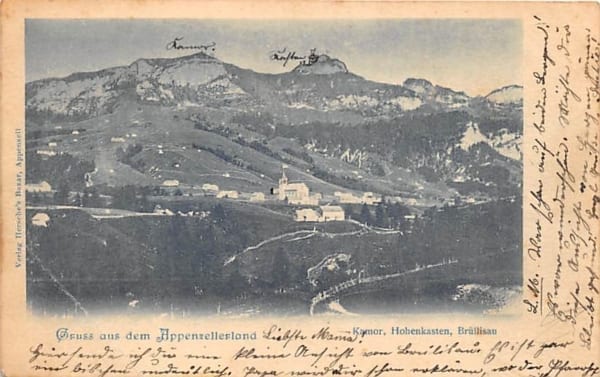 Brülisau, Kamor, Hoher Kasten