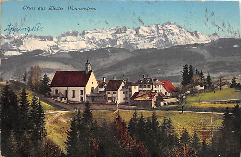 Teufen, Gruss aus Kloster Wonnenstein