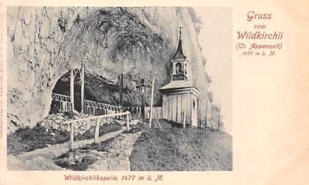 Wildkirchli, Gruss vom Wildkirchli