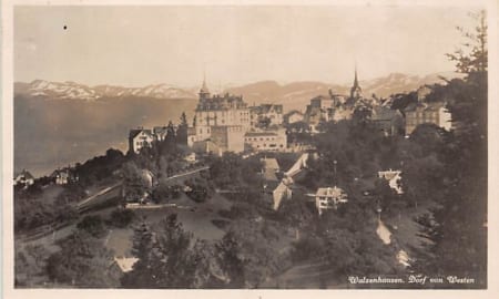 Walzenhausen, Dorf von Westen