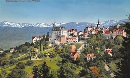 Walzenhausen, Dorf von Westen