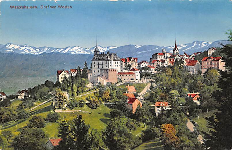 Walzenhausen, Dorf von Westen