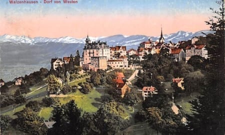 Walzenhausen, Dorf von Westen