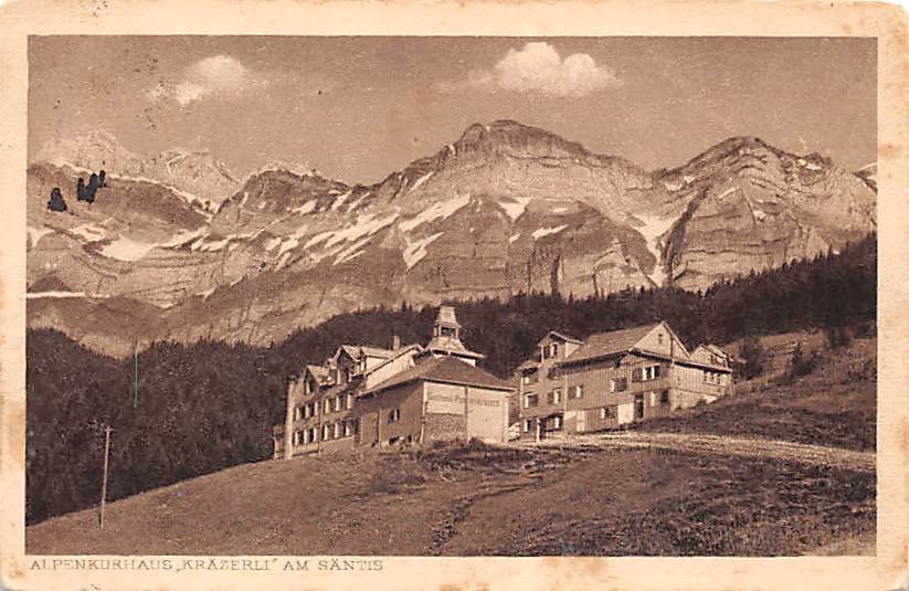 Urnäsch, Alpenkurhaus Kräzerli am Säntis