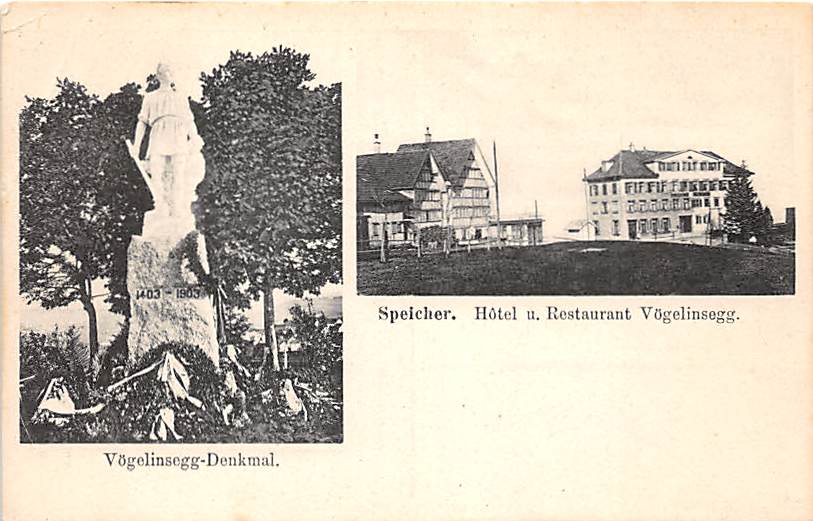 Speicher, Hotel und Restaurant Vögelinsegg