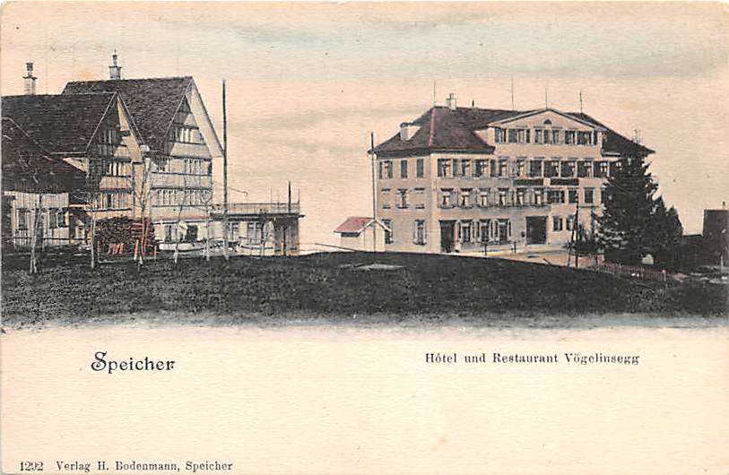 Speicher, Hotel und Restaurant Vögelinsegg