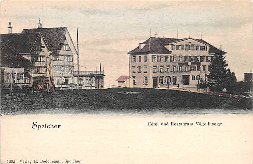 Speicher, Hotel und Restaurant Vögelinsegg